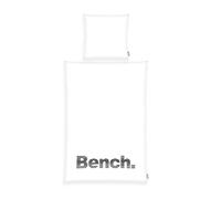 Herding Parure de lit Bench, Made in Green, Taie d'oreiller 80x80 cm, Housse de Couette 135x200 cm, avec Fermeture Éclair Facile à Utiliser, 100% Coton, Renforcé, avec étiquette Drapeau