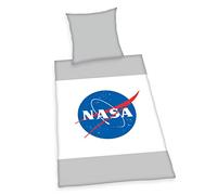 NASA Parure de lit Ensemble 140 x 200 cm + 70 x 90 cm coton 4006891965554 Taille:taille unique