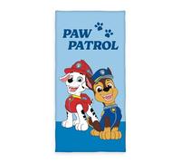 Herding Paw Patrol Serviette de Bain, env. 70 x 140 cm, 100% Coton/Velours, Bleu