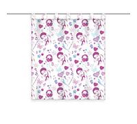 Herding Rideau Violetta, Taille 140x160 cm INCL. 10 cm Boucle, Transparent