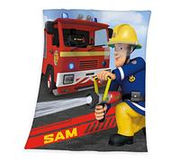 Herding SAM LE POMPIER Couverture Polaire, 130 x 160 cm, Multicolore