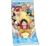 Herding Serviette de bain en velours One Piece 75 x 150 cm 100% coton – Straw Hat Pirates