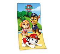Herding Serviette de bain la Pat' Patrouille, 150 x 75 cm, Coton, Multicolore