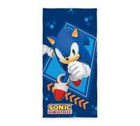 Herding Serviette de Bain Sonic, 75 x 150 cm, Petite Serviette Douce pour Enfants pour le Bain et la Plage, 100% Coton