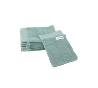 Herding Tom Tailor Gant de Toilette, Lot de 6, 16 x 21 cm, 100% Coton/éponge, avec Attache et étiquette avec Logo, Color Bath Towel Turquoise (Fresh Sage)