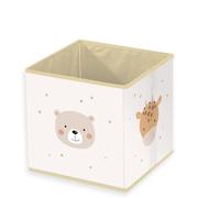 Herding Young Collection Boîte de Rangement Little Friends, babybest, env. 30 x 30 x 30 cm, à poser sur une étagère ou à même le sol, 100% polypropylène, intérieur 100% papier