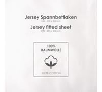 Herding Young Collection Drap-Housse en Jersey, 180-200 x 200 cm, 100% Coton/Jersey, Bleu Clair