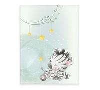 Herding Zebra Couverture en microfibre polaire Couverture douillette 75/100 cm