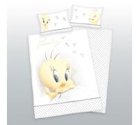 HerdingGots Flanelle Enfants Parure de lit Looney Tunes 100x135 cm F