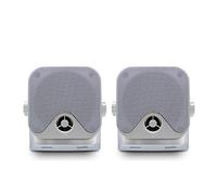 Herdio 4" 100W Hauts-parleurs extérieurs étanches, Enceintes Marines 10,2 cm Stéréo pour Bateau, Restaurant, Magasin, Jardin, Camping-Car, Camion ATV UTV Moto (Vendues par Paire)