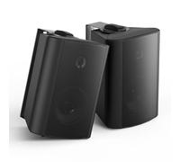 Herdio 4 Pouces 200 Watts 2 Voies Bluetooth Etanche Enceintes d'extérieur(Noir)