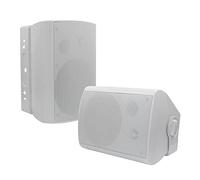 Herdio 6,5 Pouces 400 Watts étanche Enceintes d'extérieur- Parleur Jardin, terrasse, Restaurant utilisateur Haut - Parleur extérieur Blanc