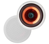 Herdio 6.5 Pouces Haut-parleurs de Plafond Enceinte encastrable Plafond, Compatible avec Bluetooth,Blanc,(8 Ohms,300 Watts)