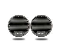 Herdio 7,6 cm Heavy Duty étanche pour Moto Haut-parleurs Enceintes Marines Doubles à 2 Voies Haut-parleurs Marine étanche pour Bateau ATV UTV Tracteur Cuisine 140 Watt