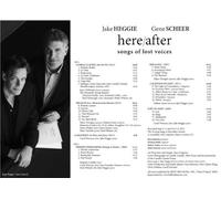 Here/After: Songs of Lost Voices by HEGGIE / SCHEER [Audio CD] NEUF
