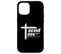 Here am I Send me Isaiah 6:8 Verse biblique Inspire Christian Coque pour iPhone 12/12 Pro