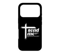 Here am I Send me Isaiah 6:8 Verse de la Bible Cadeaux chrétiens Coque pour iPhone 17 Pro