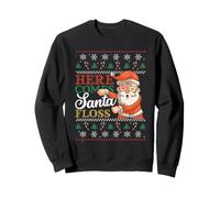 Here Comes Santa Floss Ugly Christmas pour garçons, Enfants et Hommes Sweatshirt