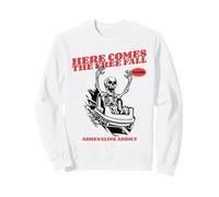 Here Comes The Free Fall (Graphique Amusant) Sweatshirt