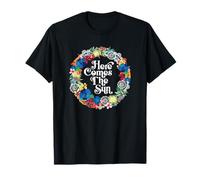 Here Comes The Sun - Fleurs Tropicales d'été Bright Day Hope T-Shirt