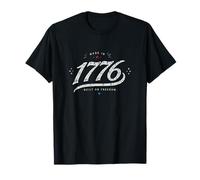 Here for Fireworks USA Patriotic Independence 1976 Retro T-Shirt