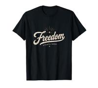 Here for Fireworks USA Patriotic Independence 1976 Retro T-Shirt