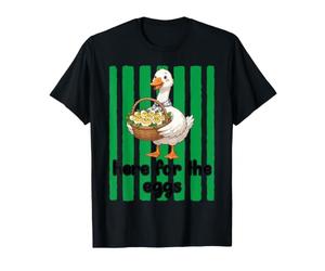 Here for The Eggs Œufs drôles d'oie diabolique Jour de Thanksgiving T-Shirt