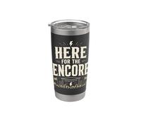 Here For The Encore Live Festival Rock Crowd Energy Gobelet isotherme en acier inoxydable double paroi