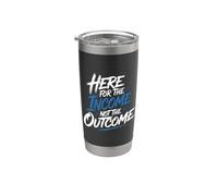 Here For The Income Not The Outcome Employee Mindset - Gobelet isotherme en acier inoxydable double paroi
