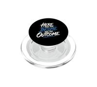 Here for The Income Not The Outcome Employee Mindset - PopSockets PopGrip pour MagSafe