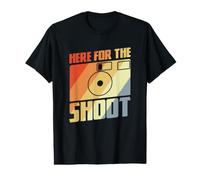 Here for The Shoot Funny Photography Joke Camera Enthusiast T-Shirt Graphique avec Valeur