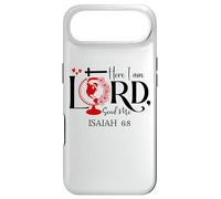 Here I Am Lord Send Me Bible Verse Isaiah 6:8 Cross Christ Coque pour iPhone Air