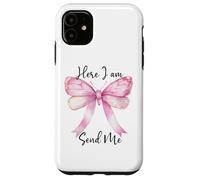 Here I Am Send Me Women Here I Am Lord Send Me Isaiah 6:8 Coque pour iPhone 11