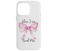 Here I Am Send Me Women Here I Am Lord Send Me Isaiah 6:8 Coque pour iPhone 14 Pro Max