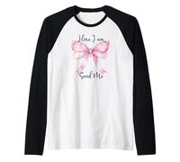 Here I Am Send Me Women Here I Am Lord Send Me Isaiah 6:8 Manche Raglan