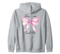 Here I Am Send Me Women Here I Am Lord Send Me Isaiah 6:8 Sweat à Capuche