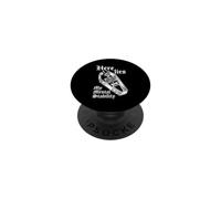 Here Lies My Mental Stability - Squelette Amusant pour dire Attitude PopSockets PopGrip Adhésif