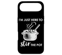 Here to Stir The Pot Sign,Chef I'm Just Here to Stir The Pot Coque pour iPhone Air