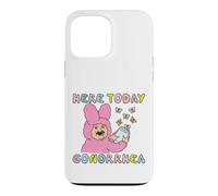 Here Today Gonorrhée Drôle Bizarre Bunny Meme Inapproprié Coque pour iPhone 13 Pro Max