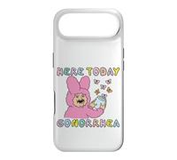 Here Today Gonorrhée Drôle Bizarre Bunny Meme Inapproprié Coque pour iPhone Air