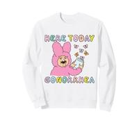 Here Today Gonorrhée Drôle Bizarre Bunny Meme Inapproprié Sweatshirt