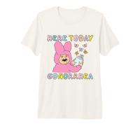Here Today Gonorrhée Drôle Bizarre Bunny Meme Inapproprié T-Shirt Haut de Gamme