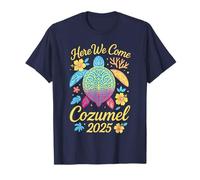 Here We Come Cozumel Mexico Sea Turtle Diving Beach Vacation T-Shirt