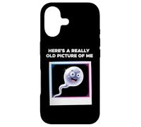 Here's A Really Old Picture of Me Funny Saying Gag Coque pour iPhone 17