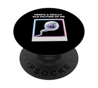 Here's A Really Old Picture of Me Funny Saying Gag PopSockets PopGrip Adhésif