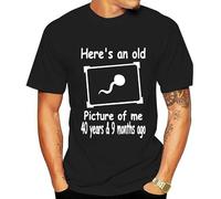 Heres an Old Picture of Me Mens Novelty 40th Birthday Gift Ideas Mens T Shirt Manches Courtes(Large)