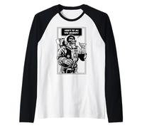 Here's to All You Weirdos Dead Goth Skull Astronaute Manche Raglan