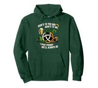 Here's to You and Here's to Me Celtic Trinity Knot Blessing Sweat à Capuche