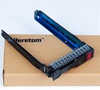 Heretom 2,5" Caddy Disque Dur 651687-001 651699-001 HDD Tray Caddy | 2,5" SFF SAS/SATA Disque Dur Plateau Compatible Serveur HP ProLiant DL380 G8 G9 G10 DL360 DL160 ML350