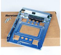 Heretom Adaptateur Caddy 2.5" vers 3.5"/6,3cm vers 8,9cm 654540-001 | Palette Caddie Adaptateur Disque Dur, Support SATA/SAS Compatible Serveur HP ProLiant G8 G9 N54L N40L Avec 8 Vis